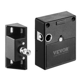 VEVOR Electronic Cabinet Lock, 4-in-1, Smart Cabinet Lock with 3*AAA Accumulator, Easy-to-install Hidden Cabinet Lock with APP Smart Management