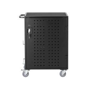 VEVOR Charging Cart, 36 Device Mobile Charging Station, Up to 15.6 in Screen Size, Office and Classroom Mobile Charging Cart, for Chromebook