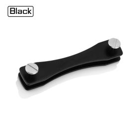 Smart Keychain Mini Keychain Aluminum Alloy Key Clip Metal Key Organizer Key Chain (Color: Blue)