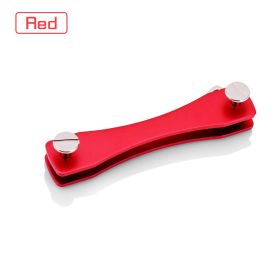 Smart Keychain Mini Keychain Aluminum Alloy Key Clip Metal Key Organizer Key Chain (Color: Blue2)