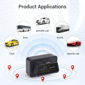 Security GPS Tracking Device For Four (4) Door Sedans + GPS card SIM (Default: Default)